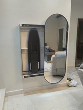 Load image into Gallery viewer, Ironing wall unit with mirror
